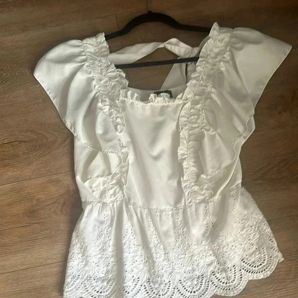 2 for $20 Milk and Honey  Crop top with ruffles - Picture 2 of 10